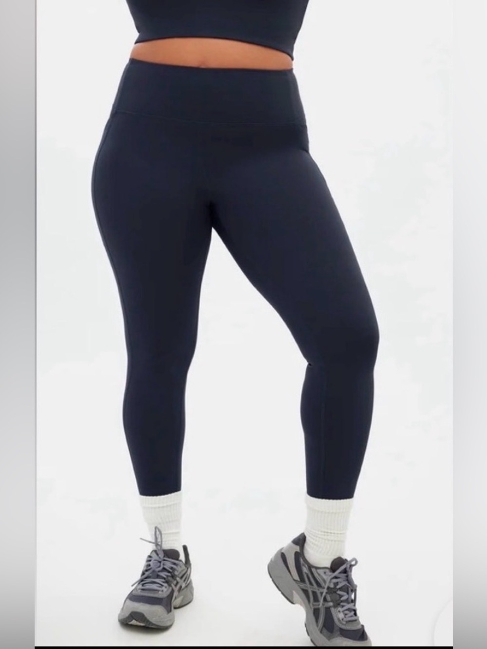 Girlfriend Collective Skyline Compressive Pocket Leggings Size Blue Size 5X